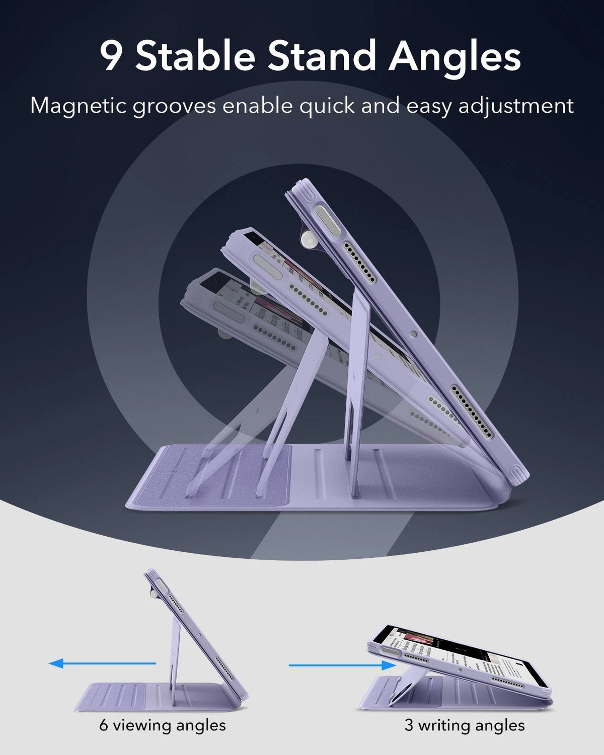 iPad Air 11" (2025) Shift Magnetic Case - Light Purple ESR ESR