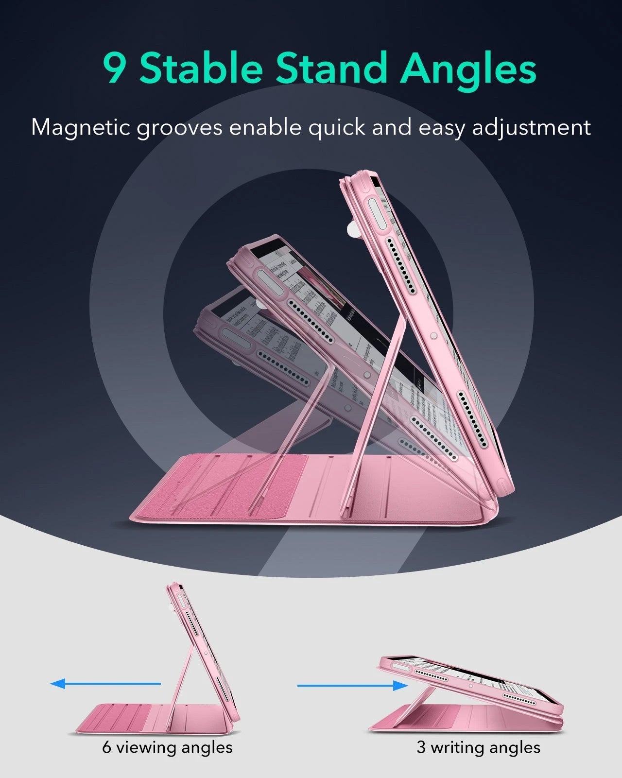 iPad Air 11" (2025) Shift Magnetic Case - Pink ESR ESR