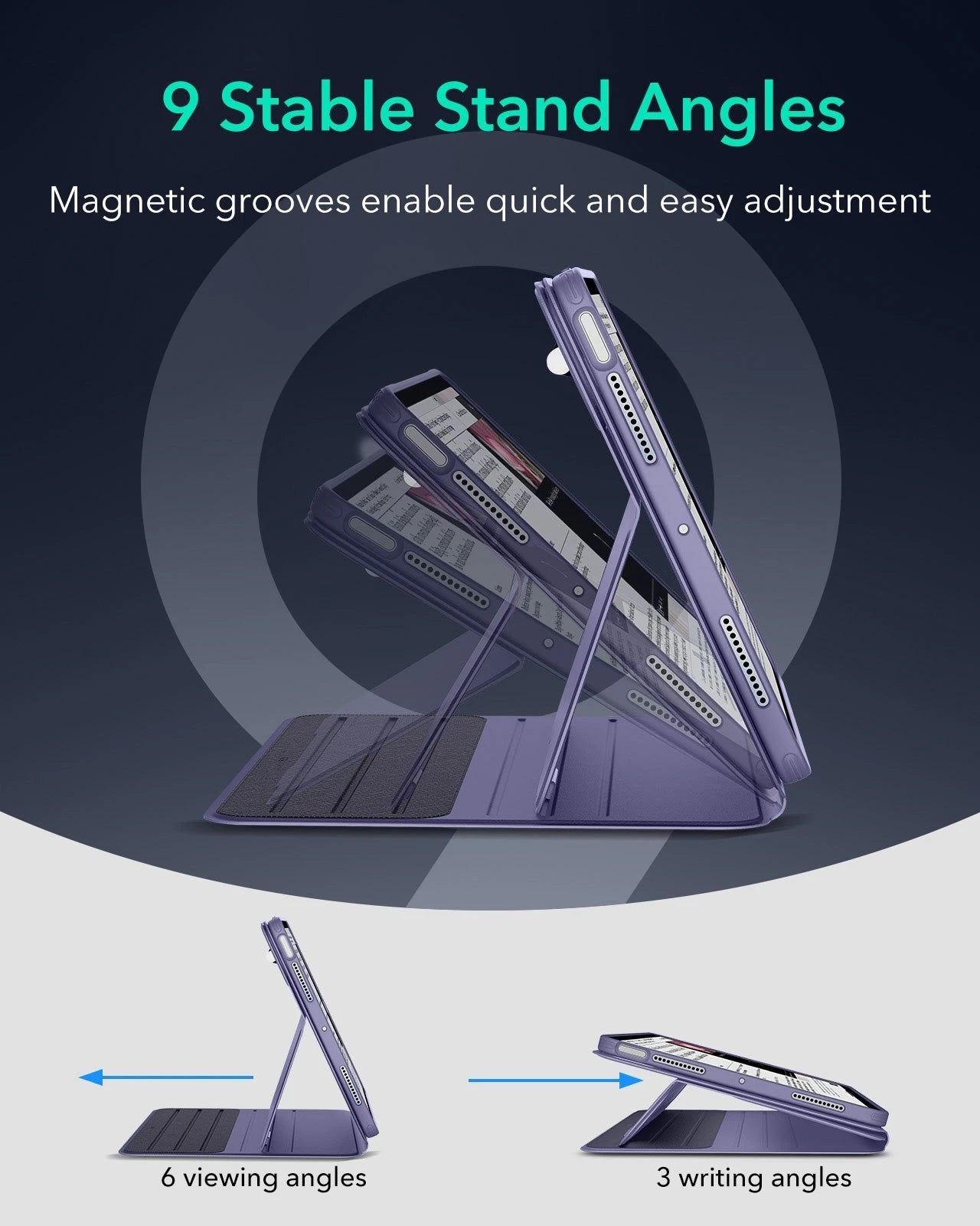 iPad Air 11" (2025) Shift Magnetic Case - Purple ESR ESR