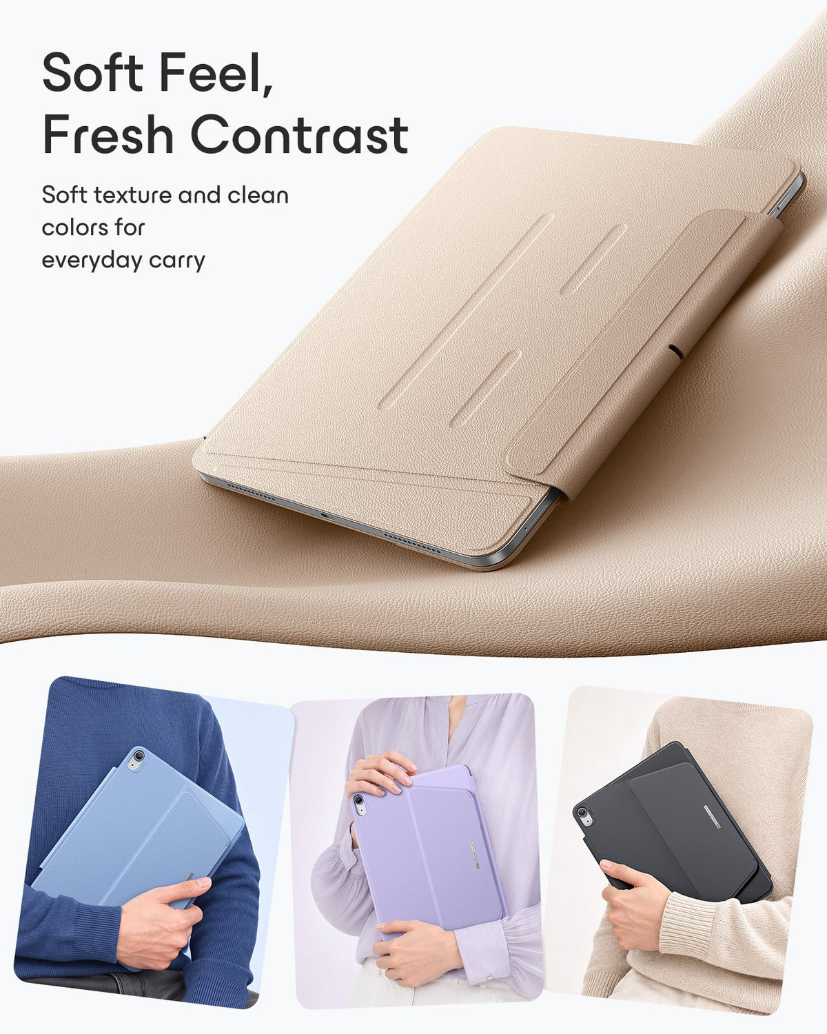 iPad Air 11" (M4) 2026 AirStance Magnetic Case & Writing Bundle - Sand ESR ESR