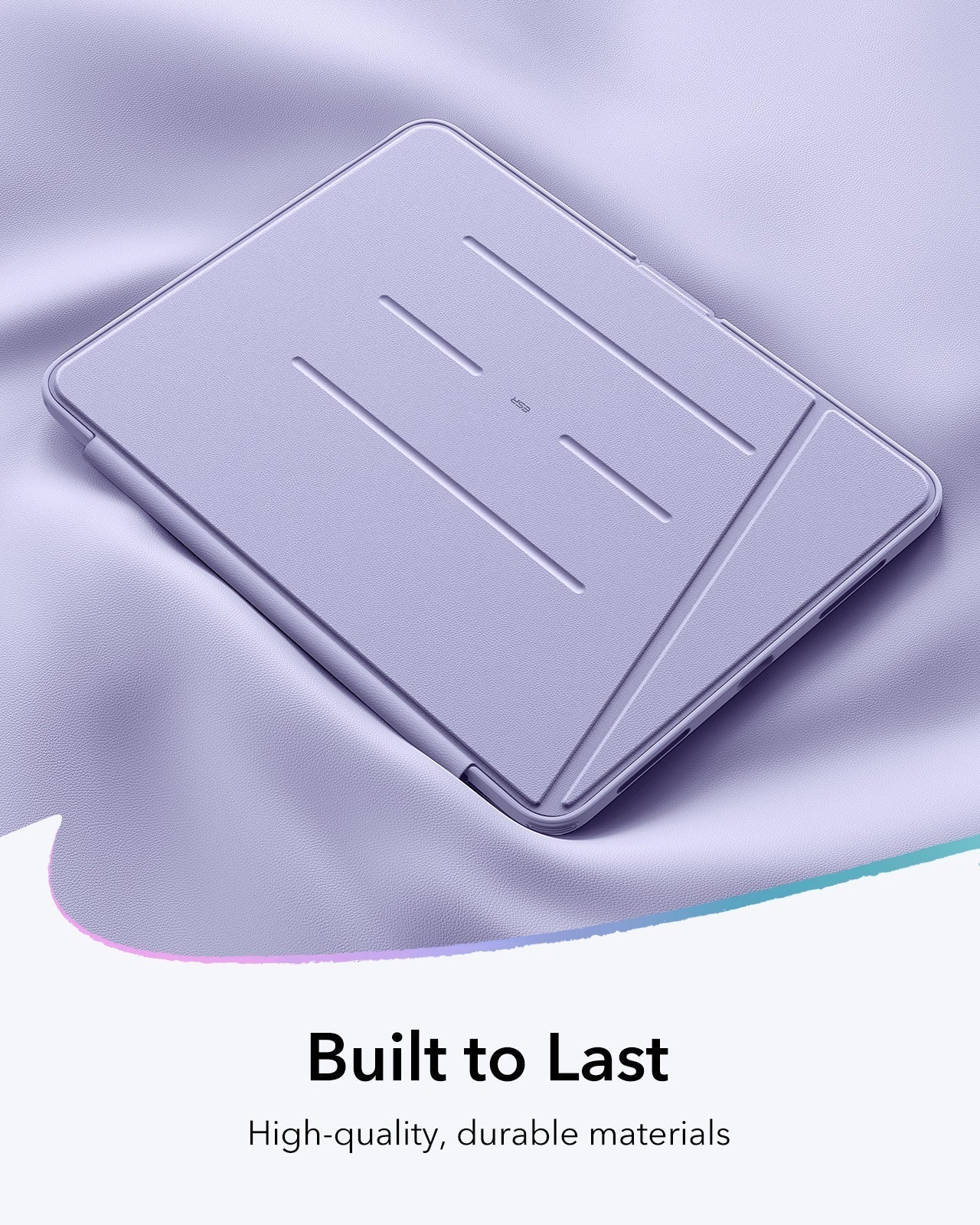 iPad Air 11" (M4) 2026 Bundle Flip Magnetic Case with Pencil Holder & Armorite® Paper-Feel Protection - Light Purple ESR ESR