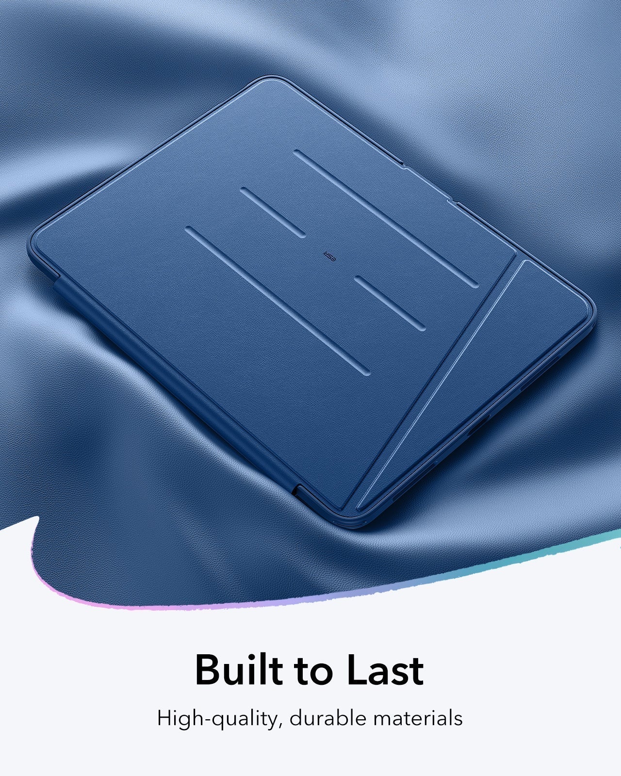 iPad Air 11" (M4) 2026 Bundle Flip Magnetic Case with Pencil Holder & Armorite® Paper-Feel Protection - Navy Blue ESR ESR