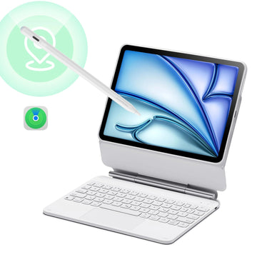 iPad Air 11" (M4) 2026 Bundle Rebound Magnetic Keyboard Case 360 & Digital Pencil-US Layout-White ESR ESR