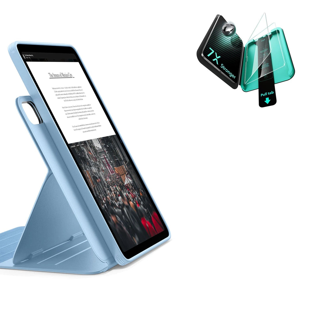 iPad Air 11" (M4) 2026 Bundle Shift Magnetic Case & Armorite® Protection - Blue ESR ESR