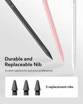 iPad Air 11” (M4) 2026 Flex Keyboard Case (Detachable) With Geo Pencil Bundle- US Layout Dark Gray With Black Pencil ESR ESR
