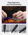 Palm Rejection and tilt Sensitivity