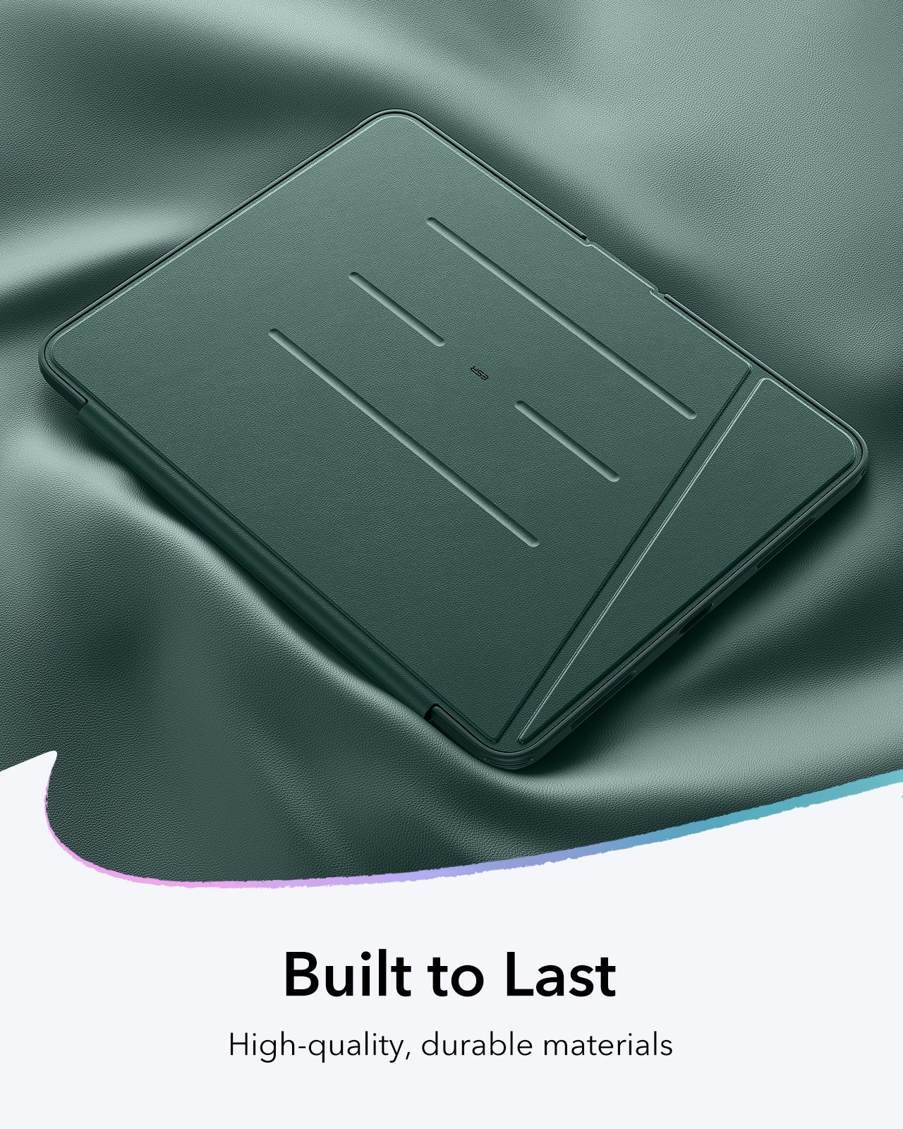 iPad Air 11" (M4) 2026 Flip Magnetic Case with Pencil Holder - Green ESR ESR