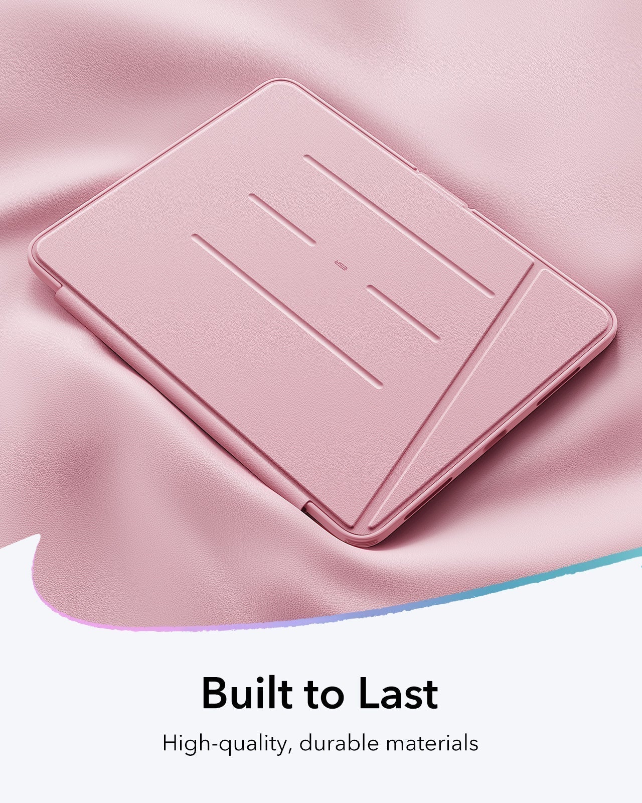 iPad Air 11" (M4) 2026 Flip Magnetic Case with Pencil Holder - Pink ESR ESR