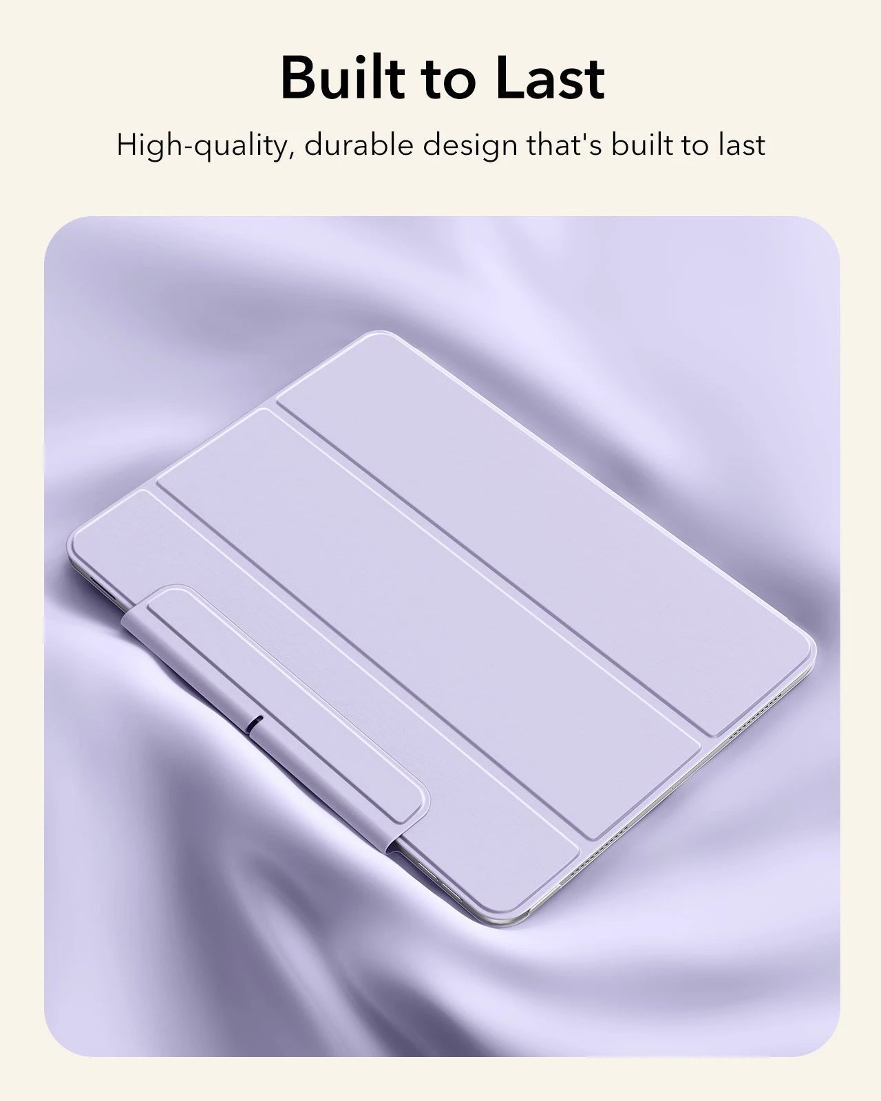 iPad Air 11" (M4) 2026 Rebound Magnetic Case - Light Purple ESR ESR