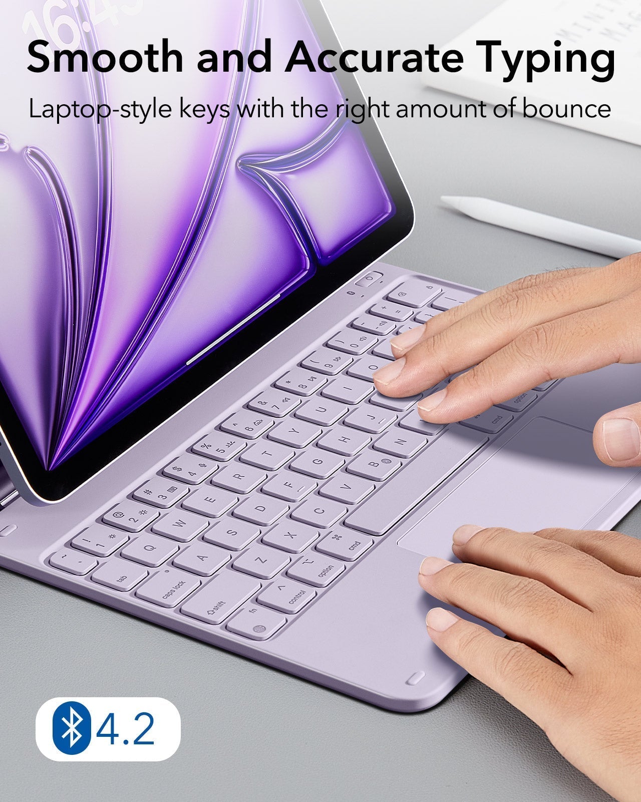 iPad Air 11” (M4) 2026 Rebound Magnetic Keyboard Case