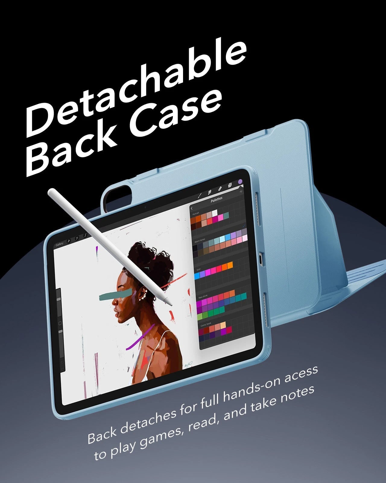 iPad Air 11" (M4) 2026 Shift Magnetic Case - Blue ESR ESR