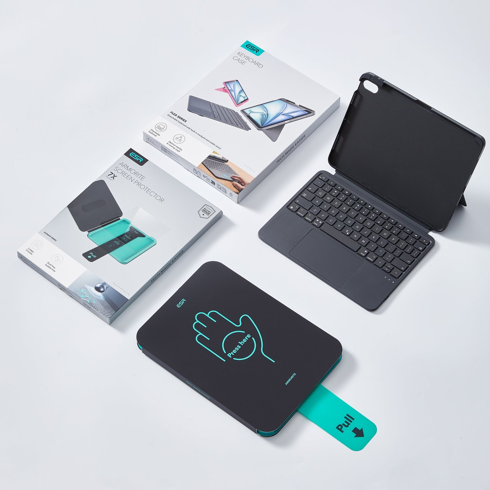 In the Box: keyboard case / 2 Armorite screen protectors