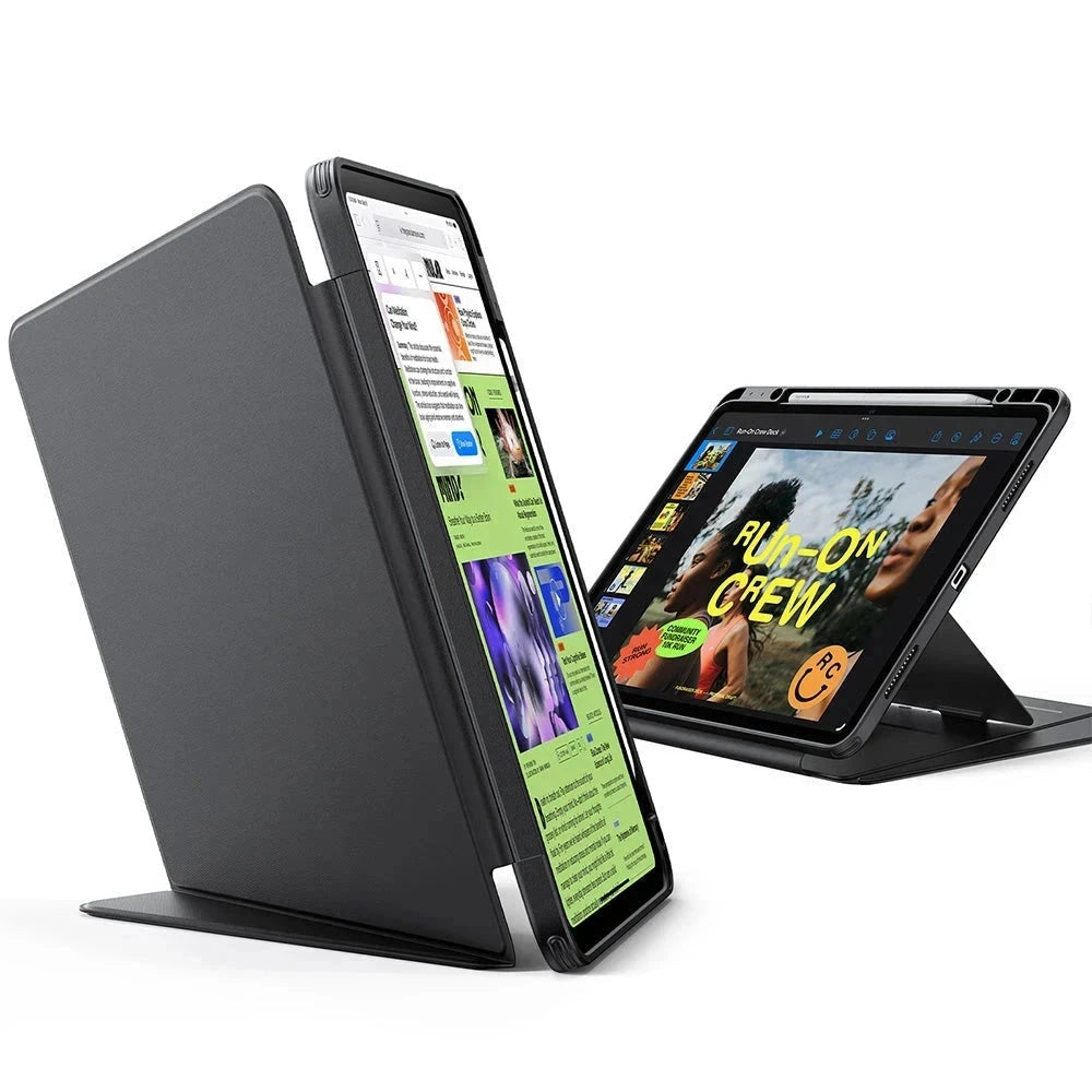 iPad Air 13" (2025) Flip Magnetic Case with Pencil Holder - Black - ESR 
