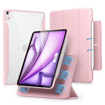 Coque hybride Rebound 360 iPad Air 13" (M4) 2026 - Pink