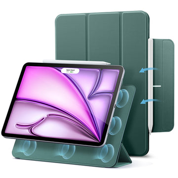 iPad Air 13" (M4) 2026 Rebound Magnetic Case - Green