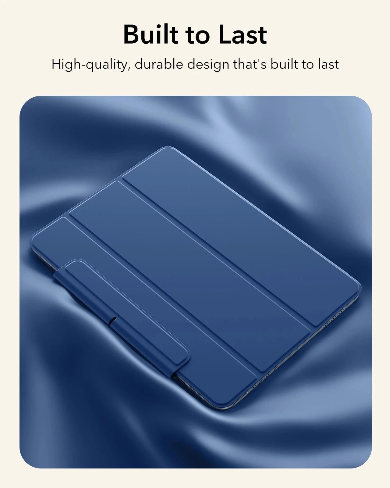 iPad Air 13" (M4) 2026 Rebound Magnetic Case - Navy Blue ESR ESR