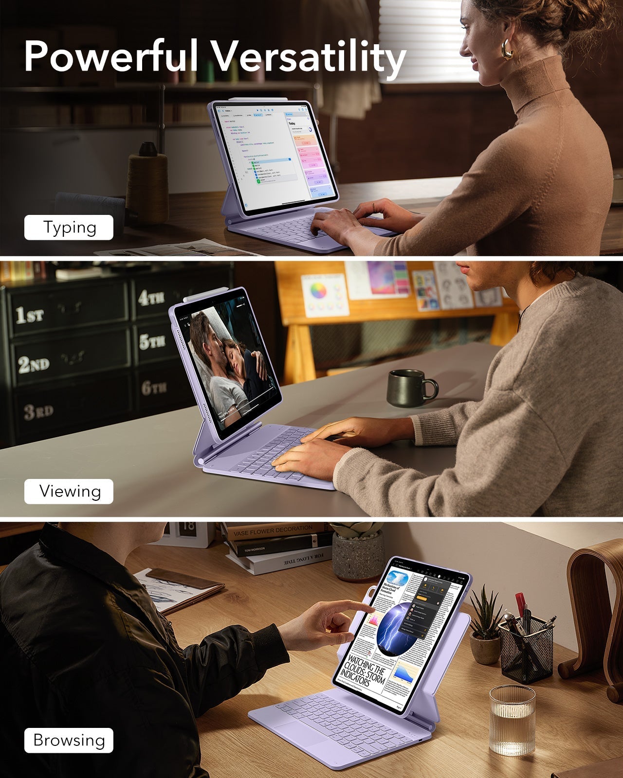 Powerful versatility