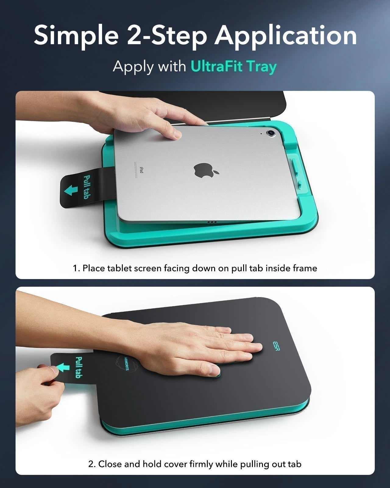 Simple 2-step application