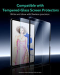 compatible with tempered glass screen protector-write and draw with flawless precision