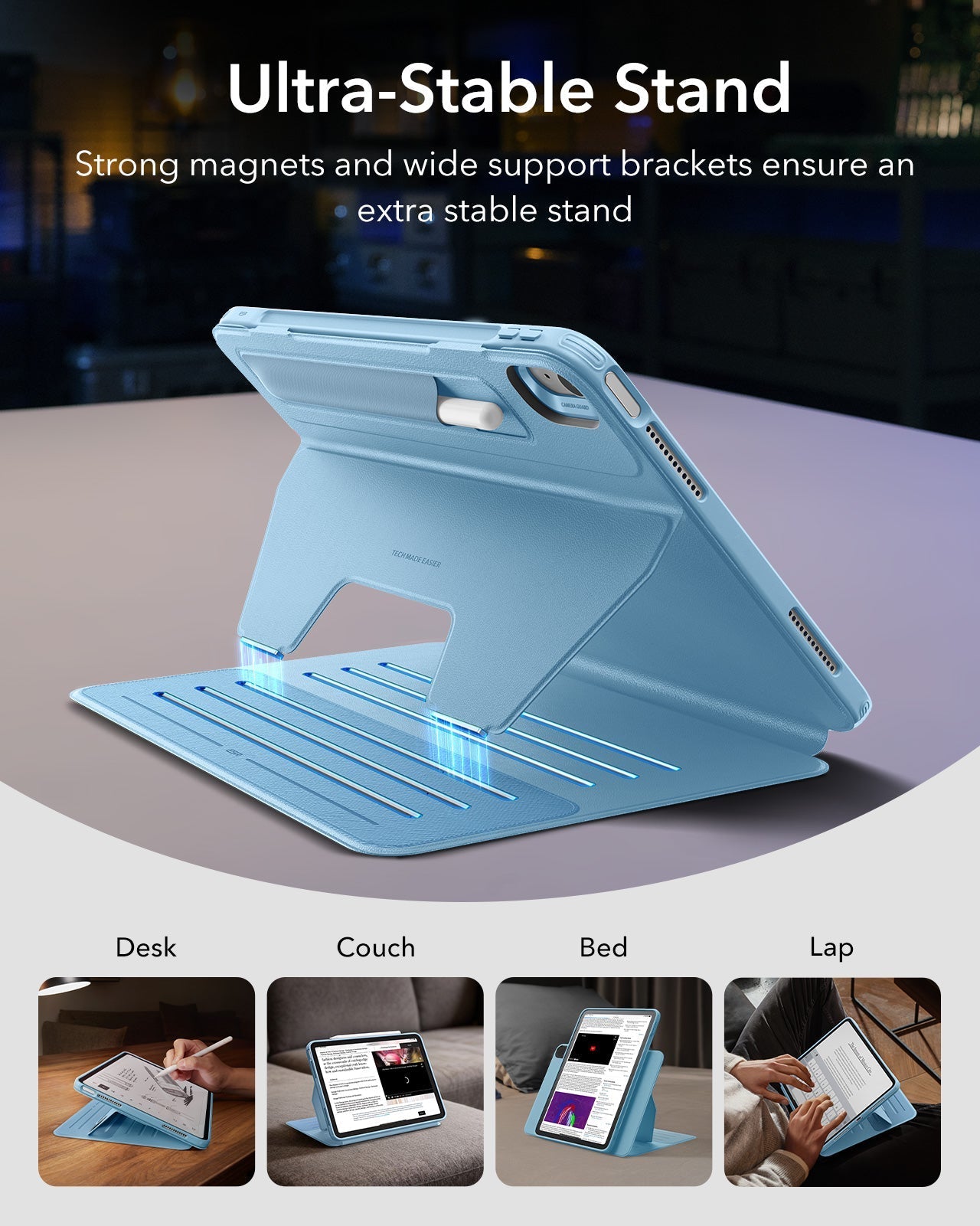 iPad Air 13" (M4) 2026 Shift Magnetic Case - Blue ESR ESR