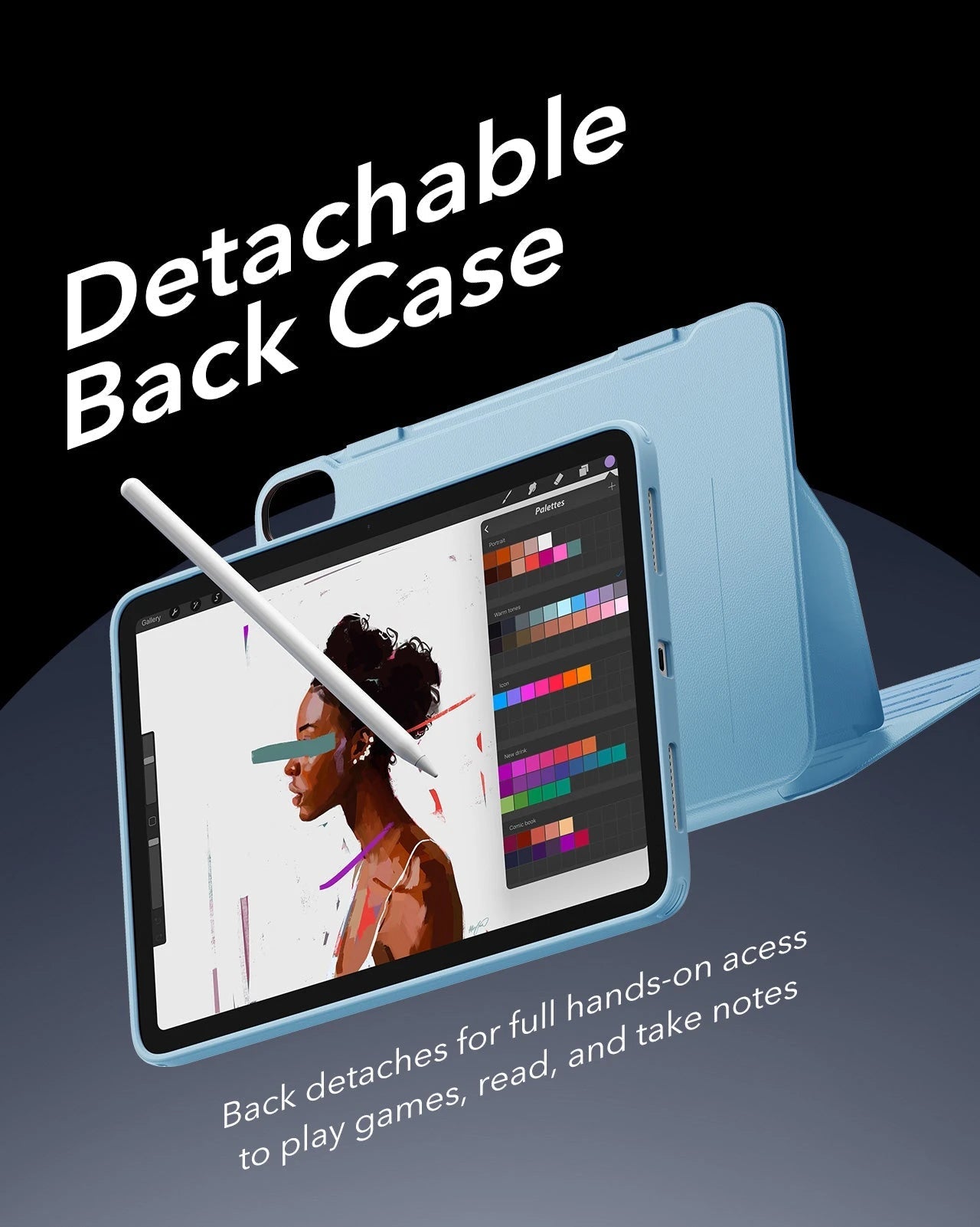 iPad Air 13" (M4) 2026 Shift Magnetic Case - Blue ESR ESR