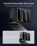 iPad Pro 11ʺ (2025) Bundle Rebound Magnetic Keyboard Case 360 & Paper-Feel Screen Protectors - US Layout-Black ESR ESR