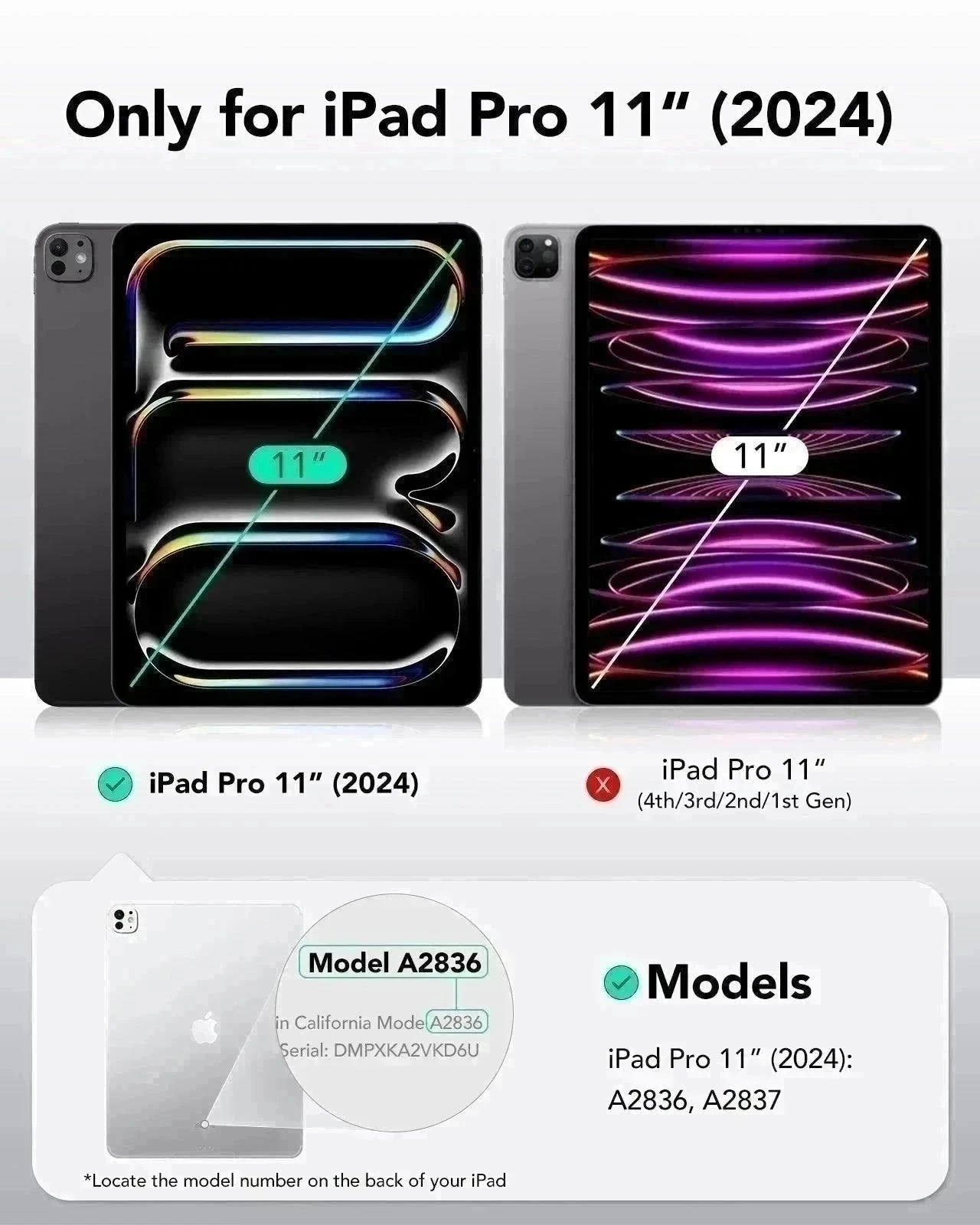 iPad Pro 11 inch  Shift Magnetic Case - Pink ESR ESR