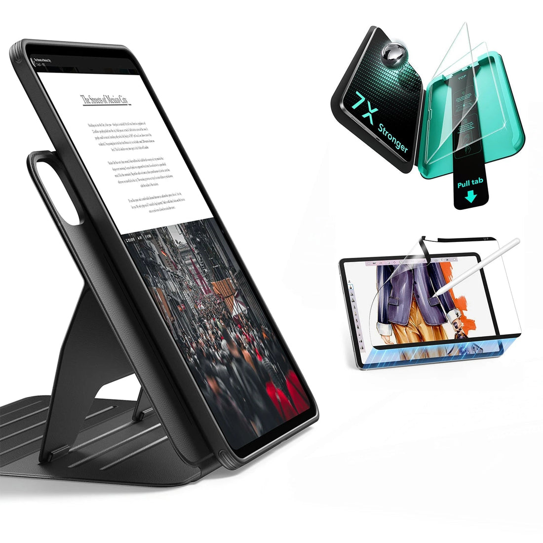 iPad Pro 11" (2025) Shift Transformation Bundle - Black ESR ESR