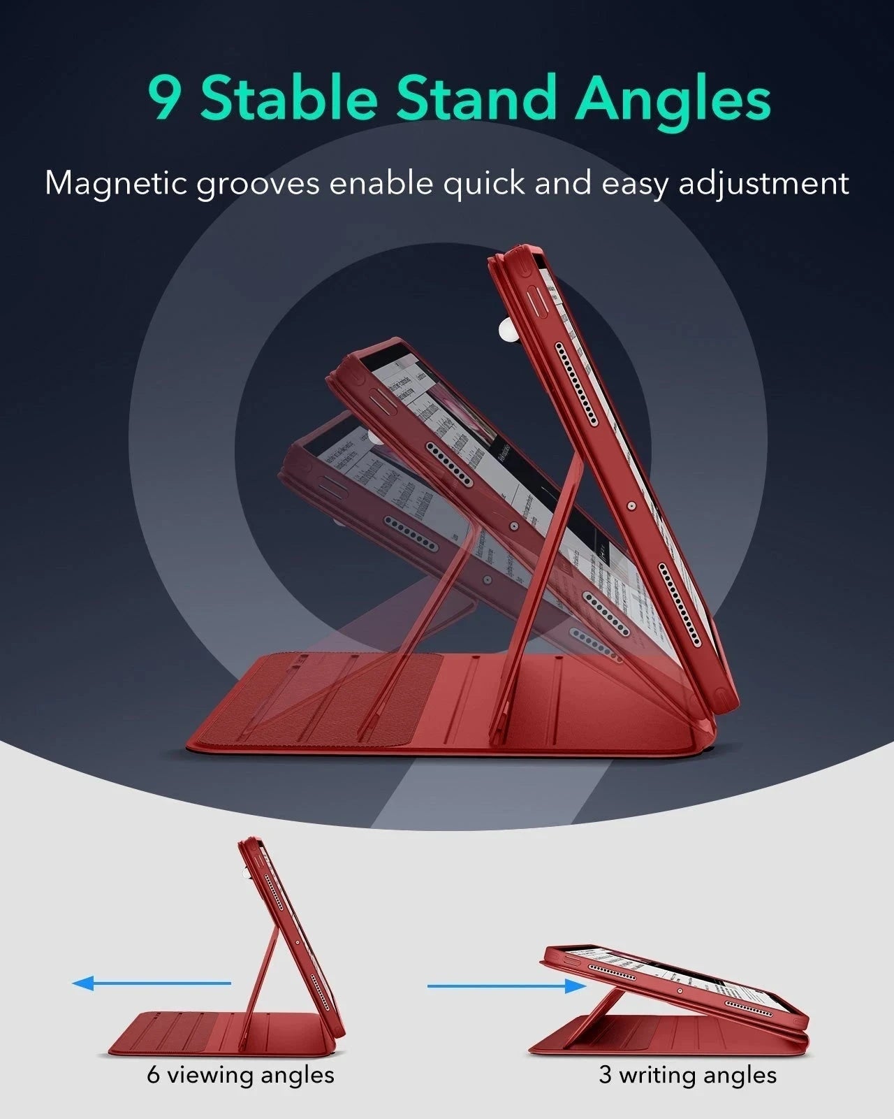 iPad Pro 11" (2025) Shift Transformation Bundle - Red ESR ESR