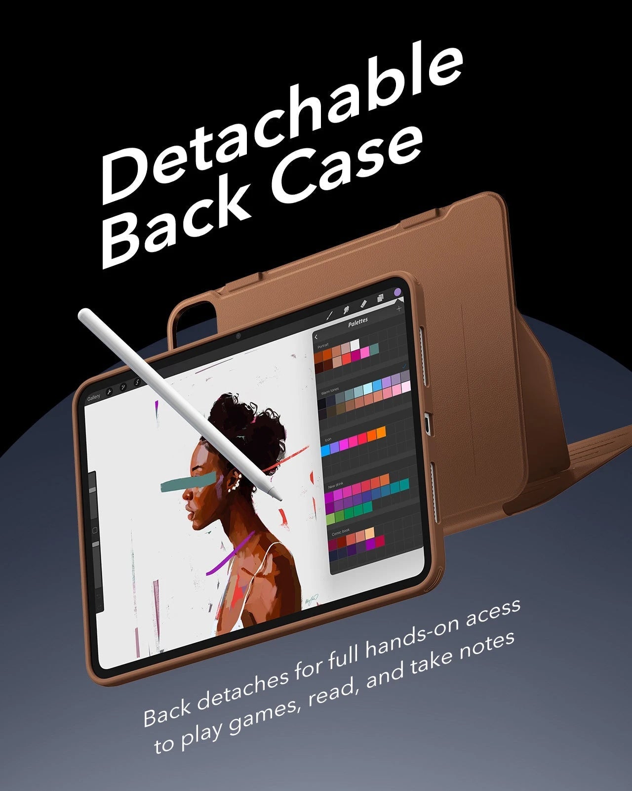 iPad Pro 13ʺ (2024) Shift Magnetic Case - Brown ESR ESR