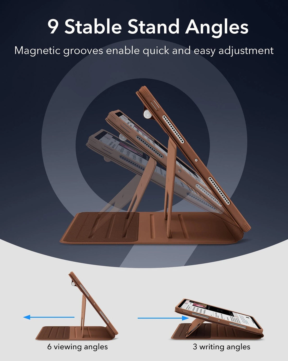 iPad Pro 13ʺ (2024) Shift Magnetic Case - Brown ESR ESR