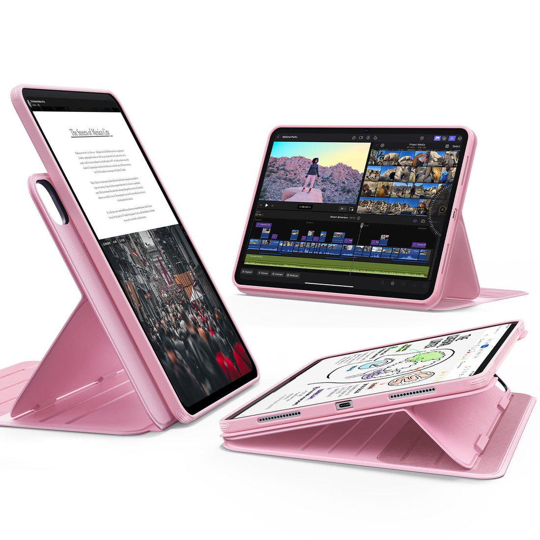 iPad Pro 13ʺ (2024) Shift Magnetic Case - Pink ESR ESR