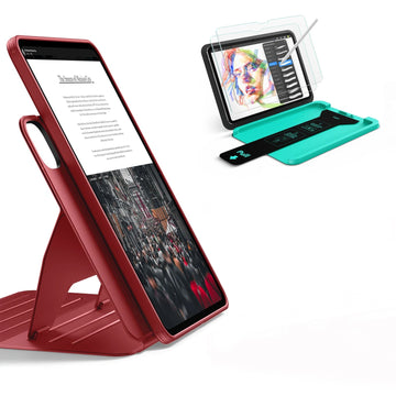 iPad Pro 13" (2025) Bundle Shift Magnetic Case & Armorite® Paper-Feel Protection - Red ESR ESR