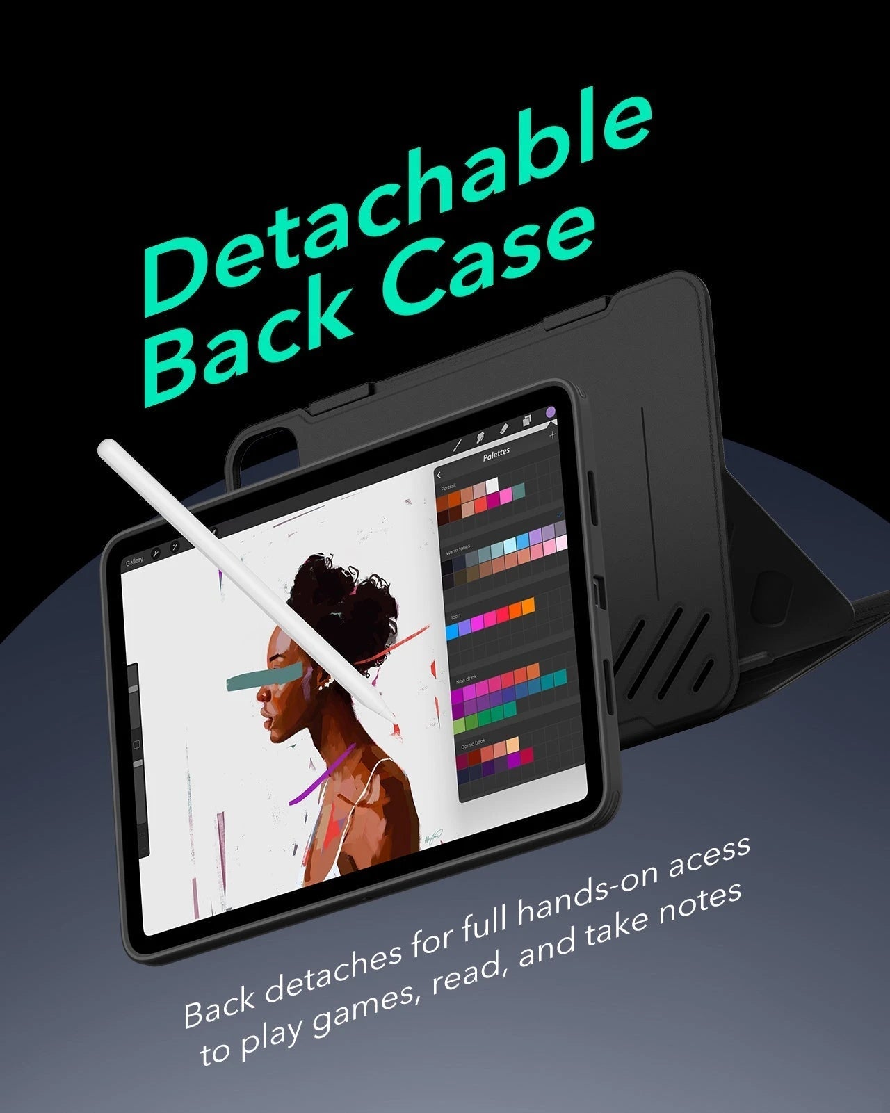 iPad Pro 13" (2025) Bundle Shift Magnetic Case & Armorite® Protection - Black ESR ESR