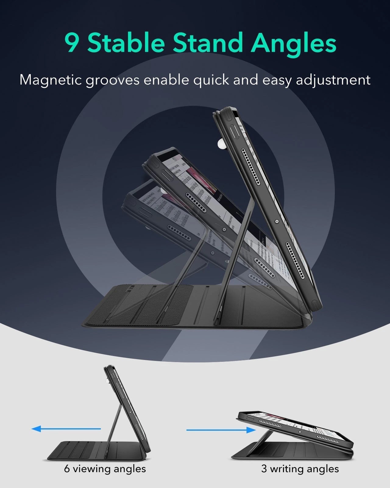 iPad Pro 13" (2025) Bundle Shift Magnetic Case & Armorite® Protection - Black ESR ESR