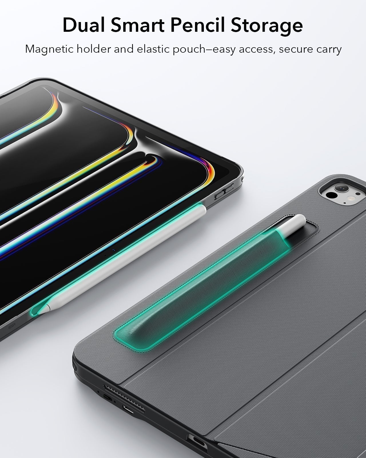 ipad pro case with pencil holder