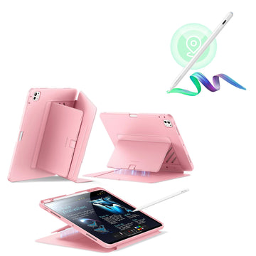iPad Pro 13″ (2025) Flip Magnetic Case with Pencil Bundle - Pink ESR ESR