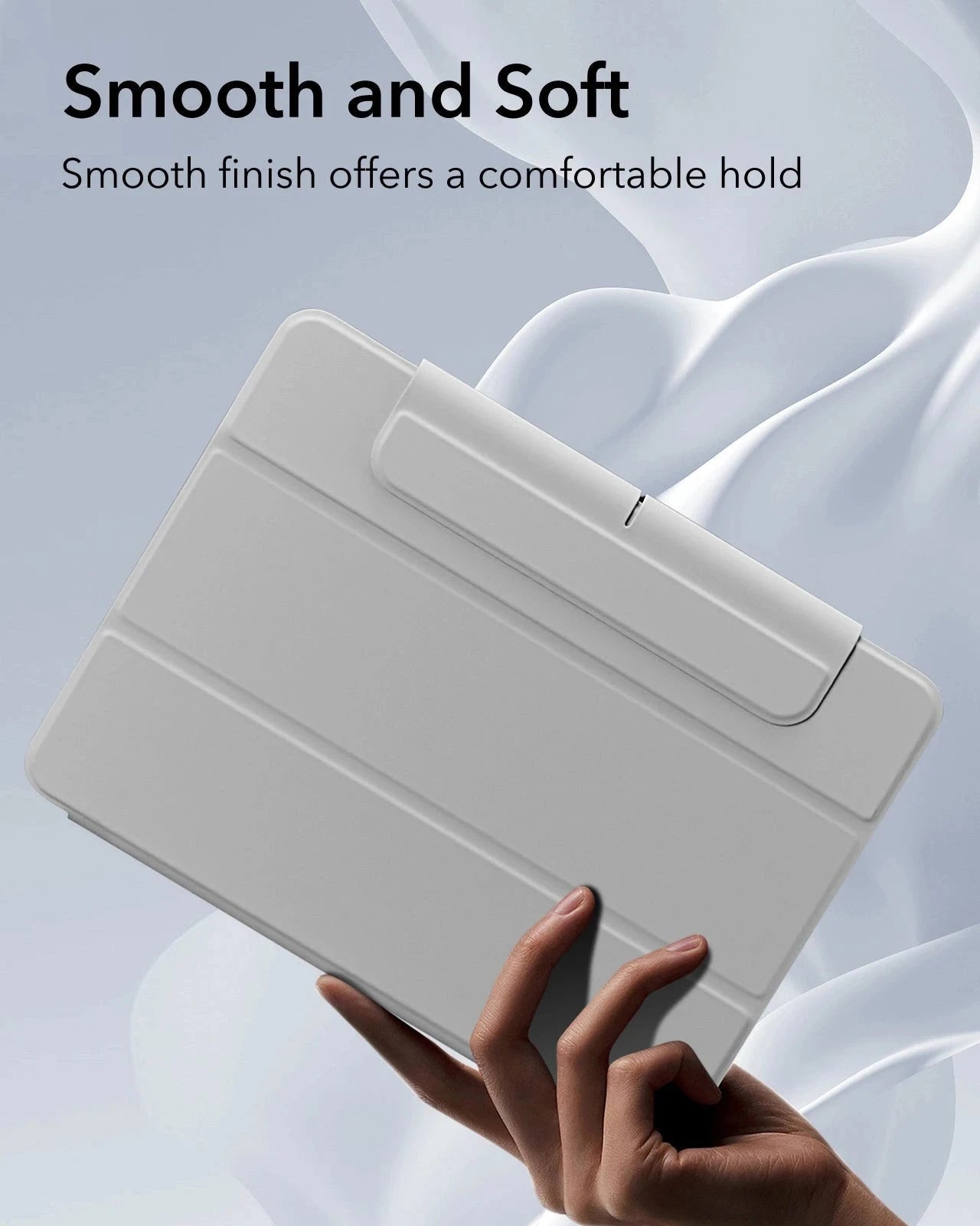 iPad Pro 13ʺ (2025) Rebound Hybrid Case 360 - Grey ESR ESR