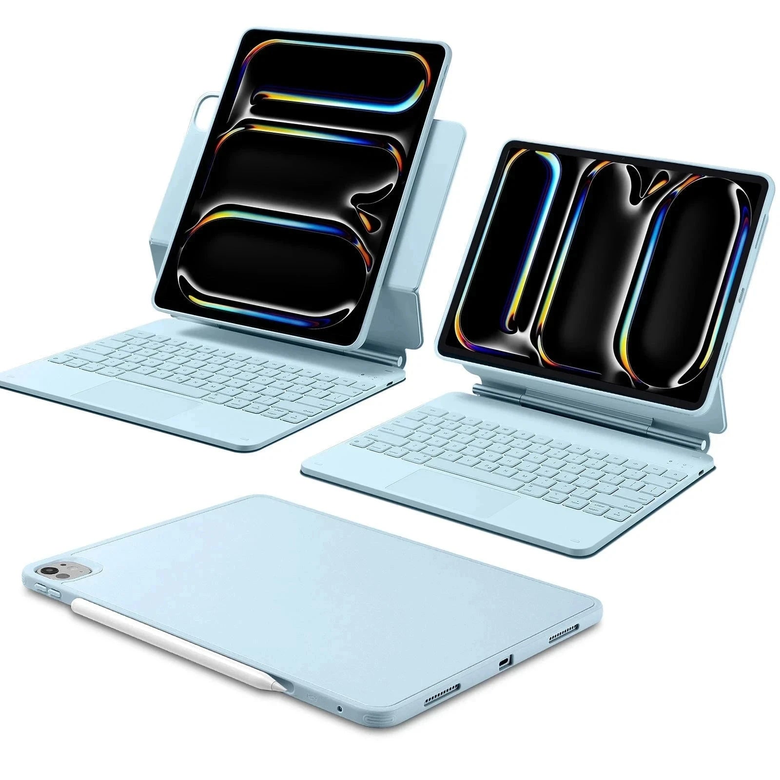 iPad Pro 13” (2025) Rebound Magnetic Keyboard Case 360 - US Layout-Blue ESR ESR