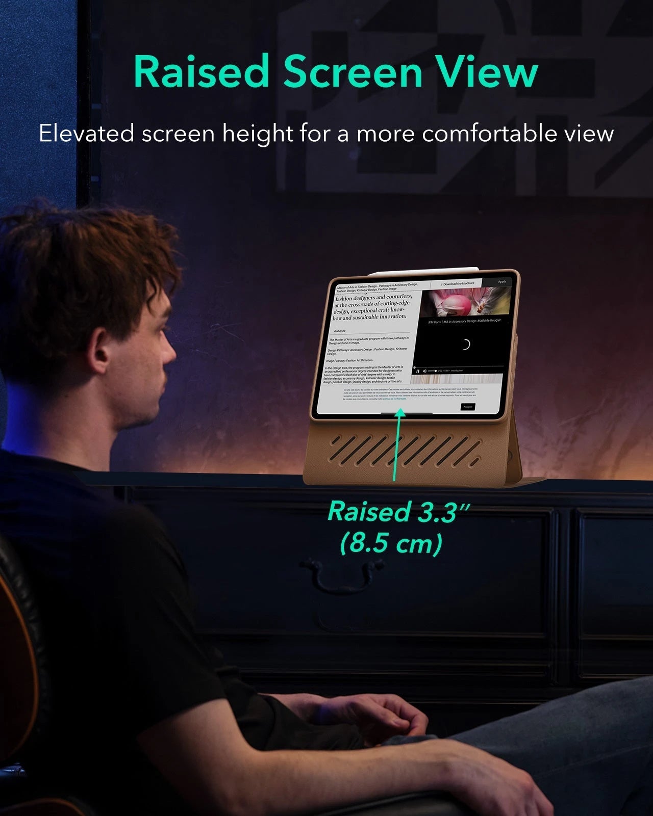 Raised Screen View
