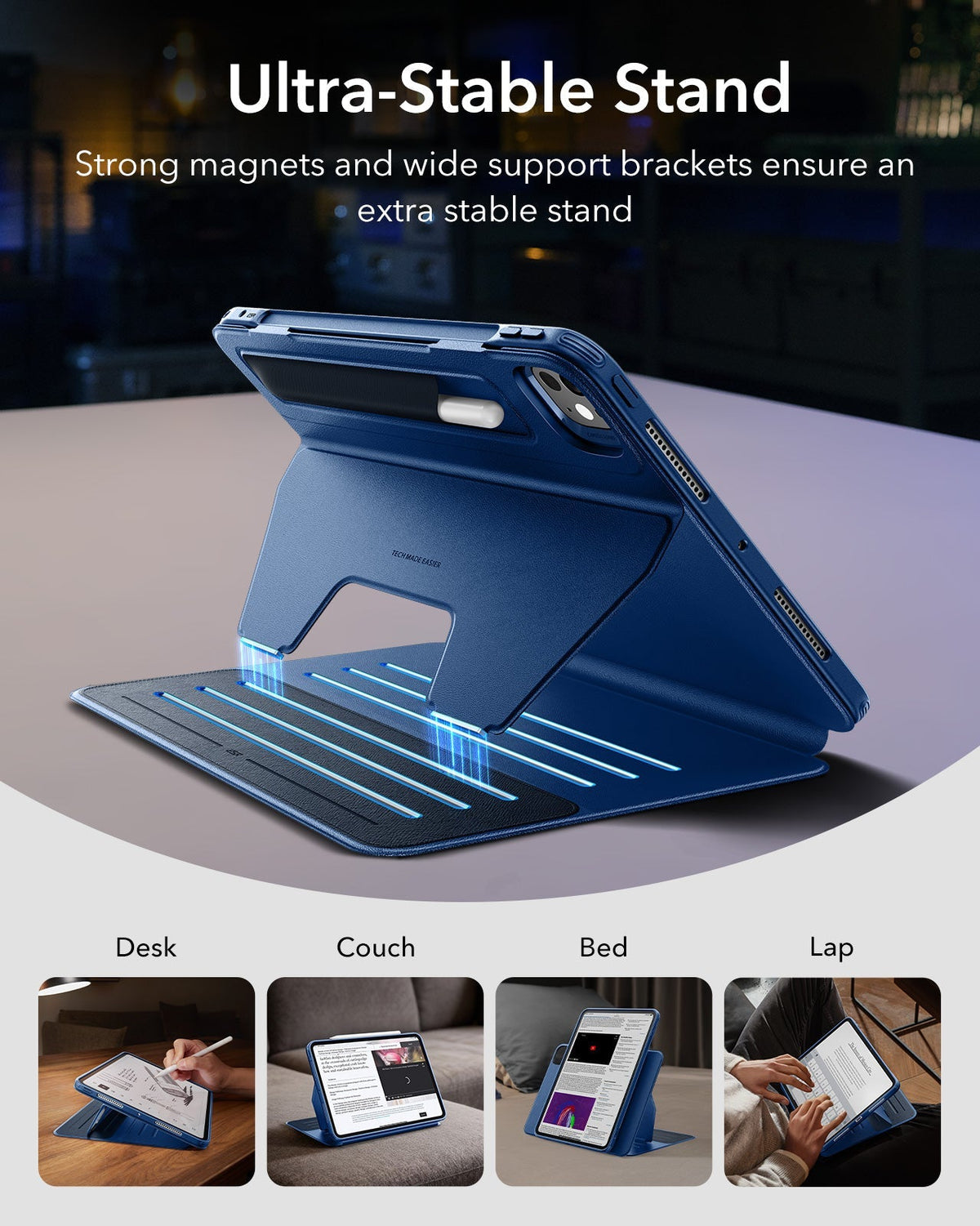 iPad Pro 13ʺ (2025) Shift Magnetic Case - Navy Blue ESR ESR