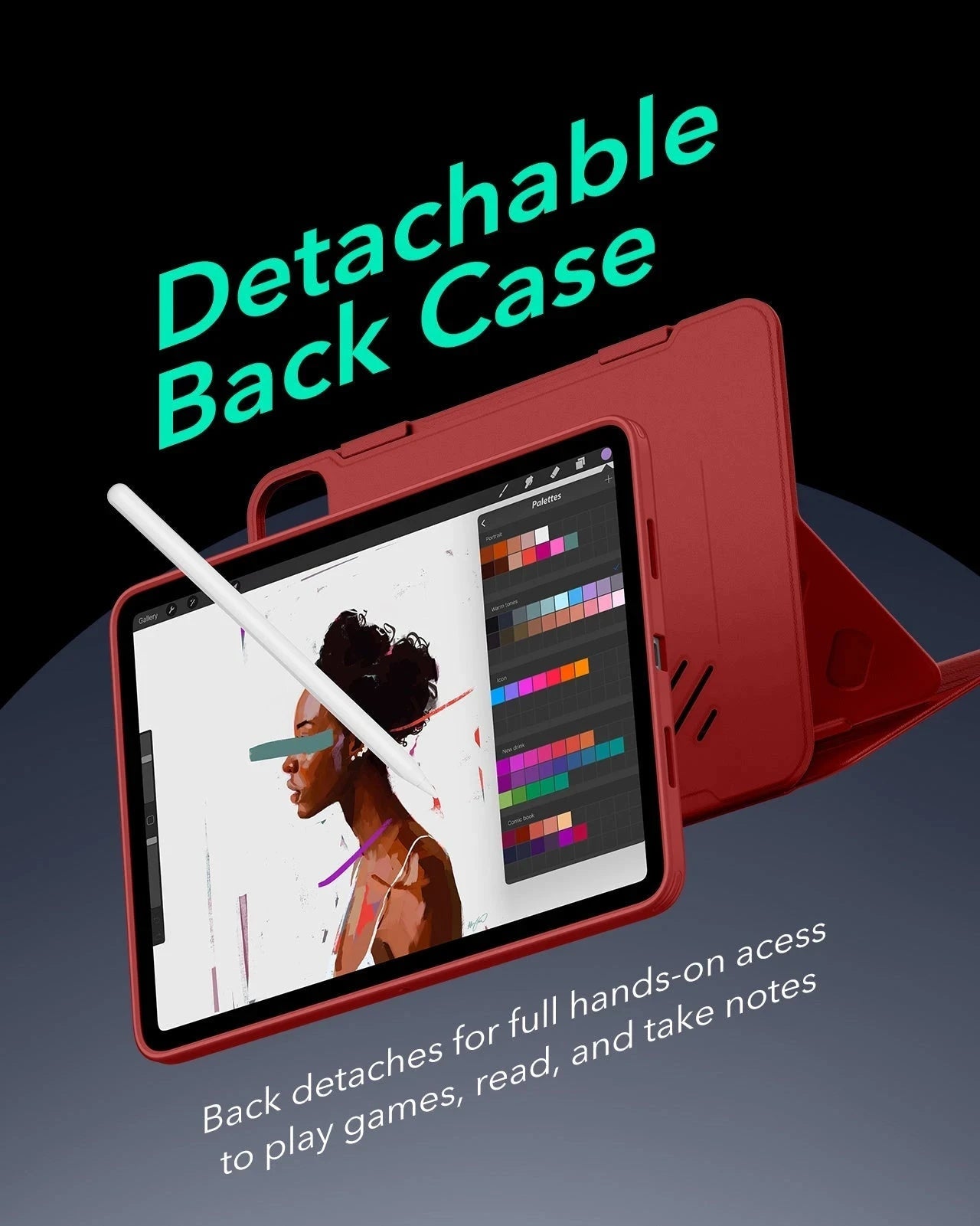 iPad Pro 13ʺ (2025) Shift Magnetic Case - Red ESR ESR