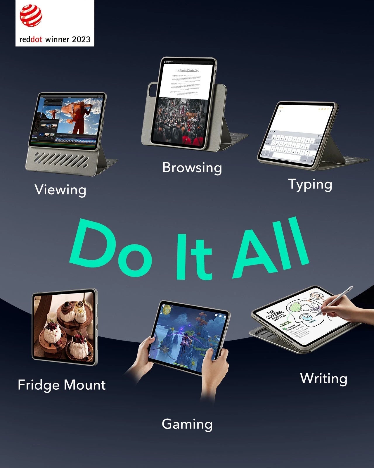 iPad Pro 13ʺ (2025) Shift Magnetic Case - Titanium ESR ESR