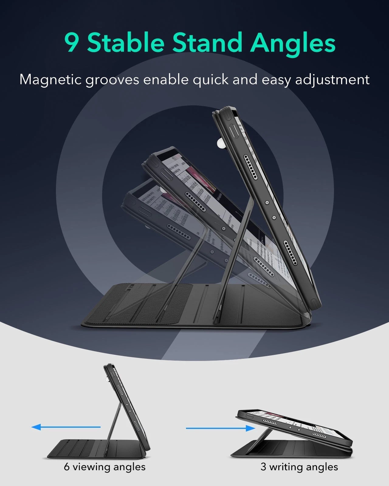 iPad Pro 13" (2025) Shift Transformation Bundle - Black ESR ESR