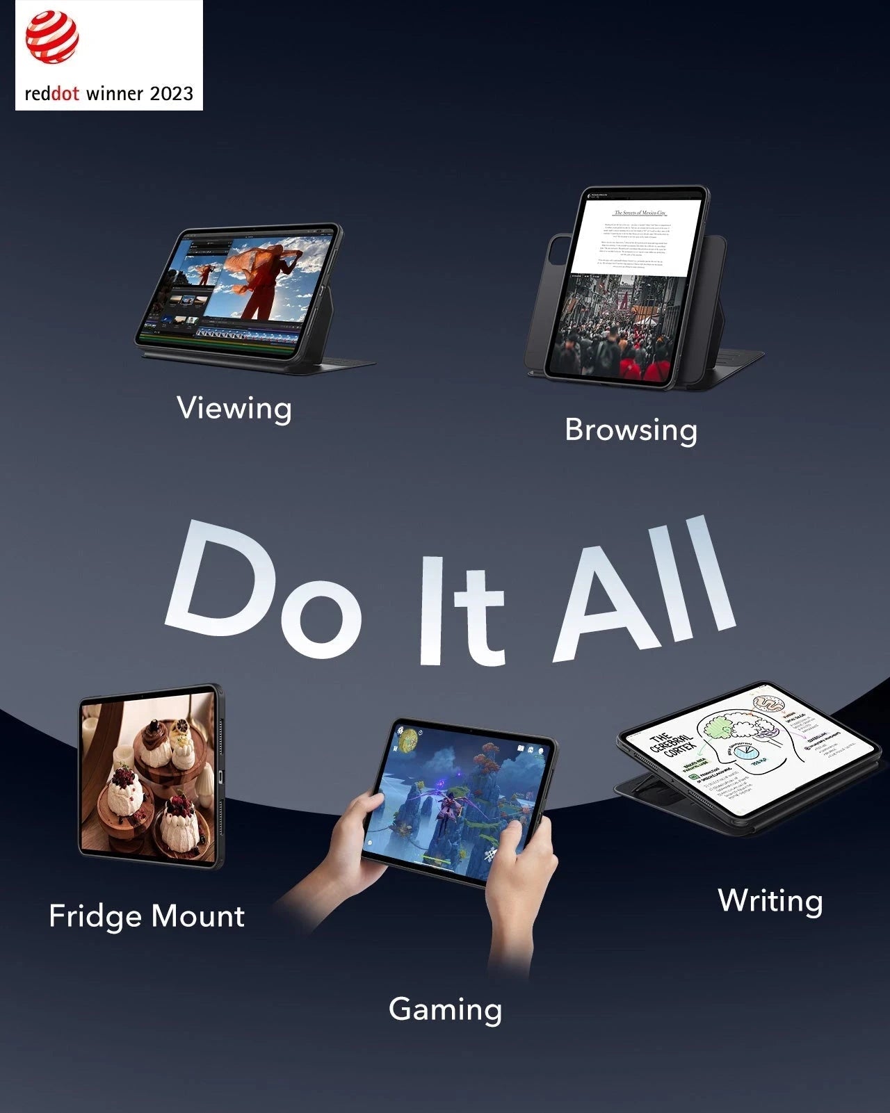 iPad Pro 13" (2025) Shift Transformation Bundle - Black ESR ESR