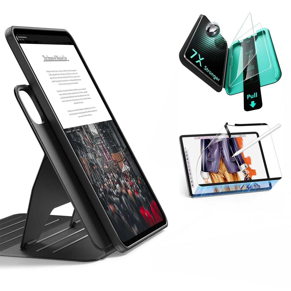 iPad Pro 13" (2025) Shift Transformation Bundle - Black ESR ESR