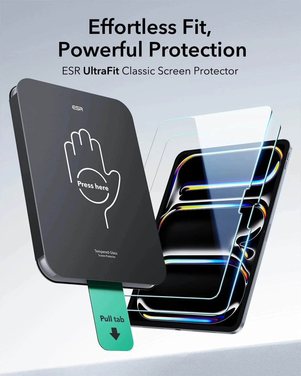 iPad Pro 13" (2024) UltraFit Classic Screen Protector – 2 Pack ESR ESR