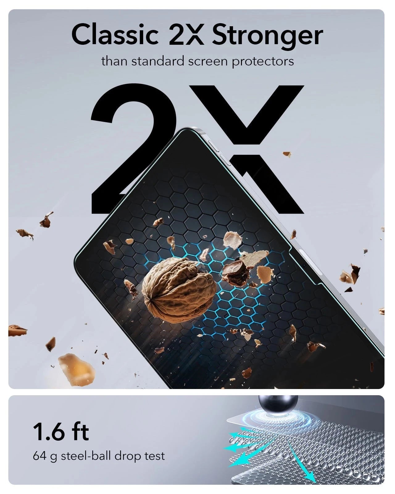 iPad Pro 13" (2024) UltraFit Classic Screen Protector – 2 Pack ESR ESR