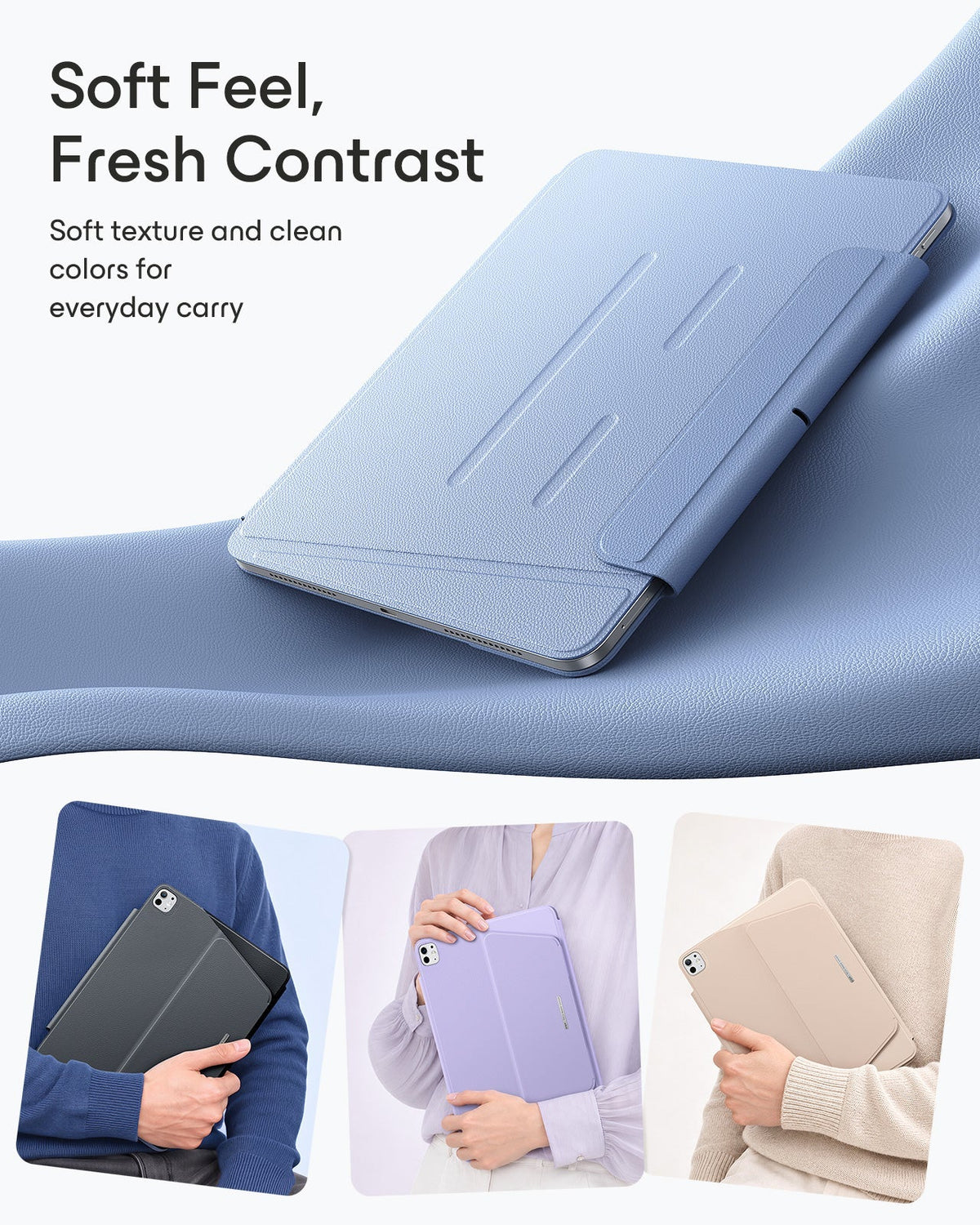 iPad Pro 13" (M5) 2025 AirStance Magnetic Creator Bundle - Sky Blue ESR ESR