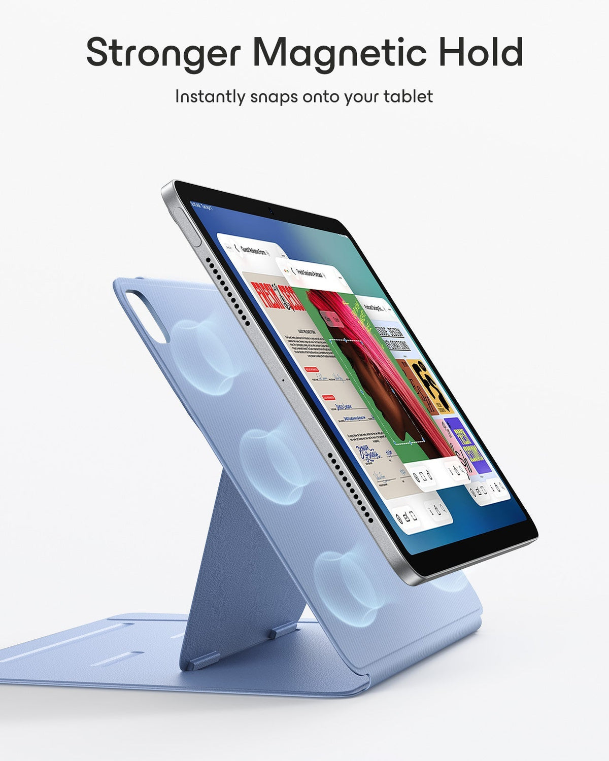 iPad Pro 13" (M5) 2025 AirStance Magnetic Creator Bundle - Sky Blue ESR ESR